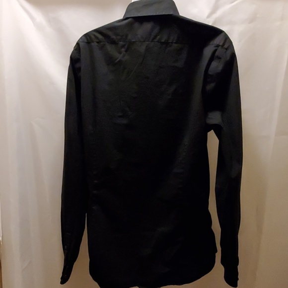 GUC 1MX EXPRESS Womens Black Button Up Sz Large - Picture 4 of 5